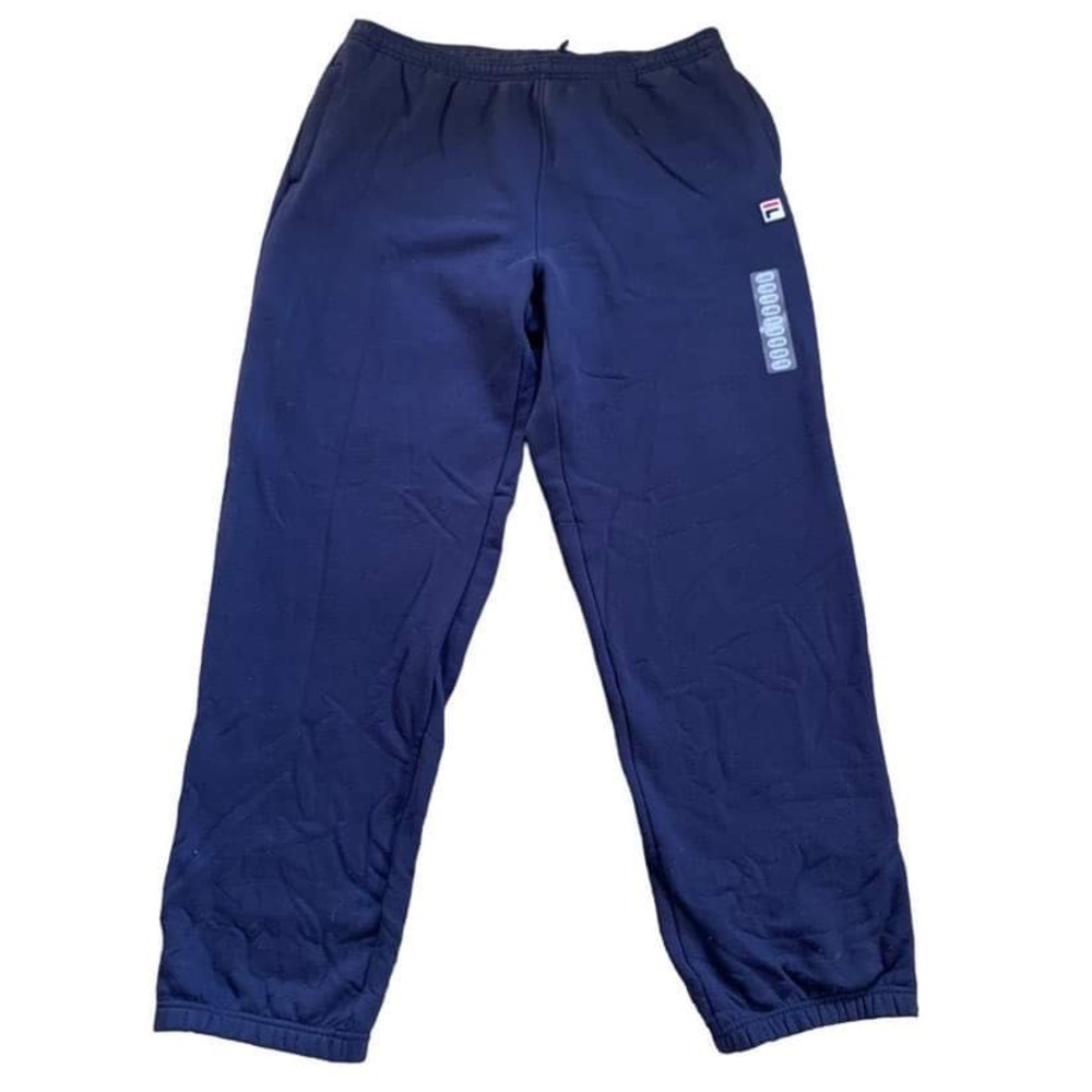 Fila NWT Drawstring Sweatpants In Blue XL
